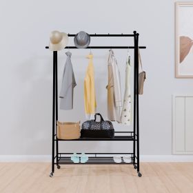 1pc, Free Standing Metal Towel Stand with Storage Shelf and Wheel for Extra Large Towel Blanket Drying, Metal Towel Drying Rack and Blanket Holder