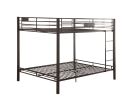 Limbra Sandy Black Finish Double Queen Bunk Bed