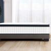 Twin Size 12 Inch 7-Zoned Cool Memory Foam Individual Pocket Spring Hybrid Mattress