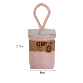 Plastic Microwaveable Sealing Soup Pot (Option: Macaron)