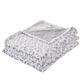 Krifey Flannel Fleece 3D Throw Blanket For Couch, Super Soft Cozy Blankets For Women, All Season Use (Option: Macaron)