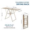 1pc, Clothes Drying Rack Foldable, Gullwing Drying Rack, Drying Rack Clothing for Indoor Outdoor, Easy to Fold