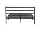 Queen Size Metal Bed Frame with Headboard