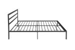 Queen Size Metal Bed Frame with Headboard