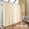 VEVOR Room Divider, 8 ft x 10 ft Portable Panel Room Divider with Wheels Curtain Divider Stand, Room Divider Privacy Screen for Office, Bedroom